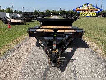 2027 DELCO 102" X 22' BUMPER PULL TILT DECK TRAILER WITH SPARE 14,000 GVWR