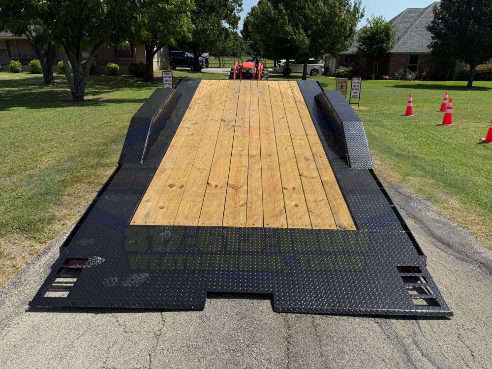 2027 DELCO 102" X 22' BUMPER PULL TILT DECK TRAILER WITH SPARE 14,000 GVWR