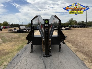 2027 DELCO 102" X 40' HOT SHOT SPECIAL FLATBED WITH MONSTER RAMPS AND SPARE 14K-GVWR