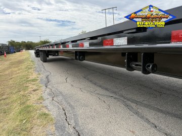 2027 DELCO 102" X 40' HOT SHOT SPECIAL FLATBED WITH MONSTER RAMPS AND SPARE 14K-GVWR