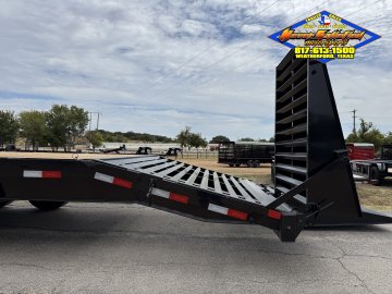 2027 DELCO 102" X 40' HOT SHOT SPECIAL FLATBED WITH MONSTER RAMPS AND SPARE 14K-GVWR