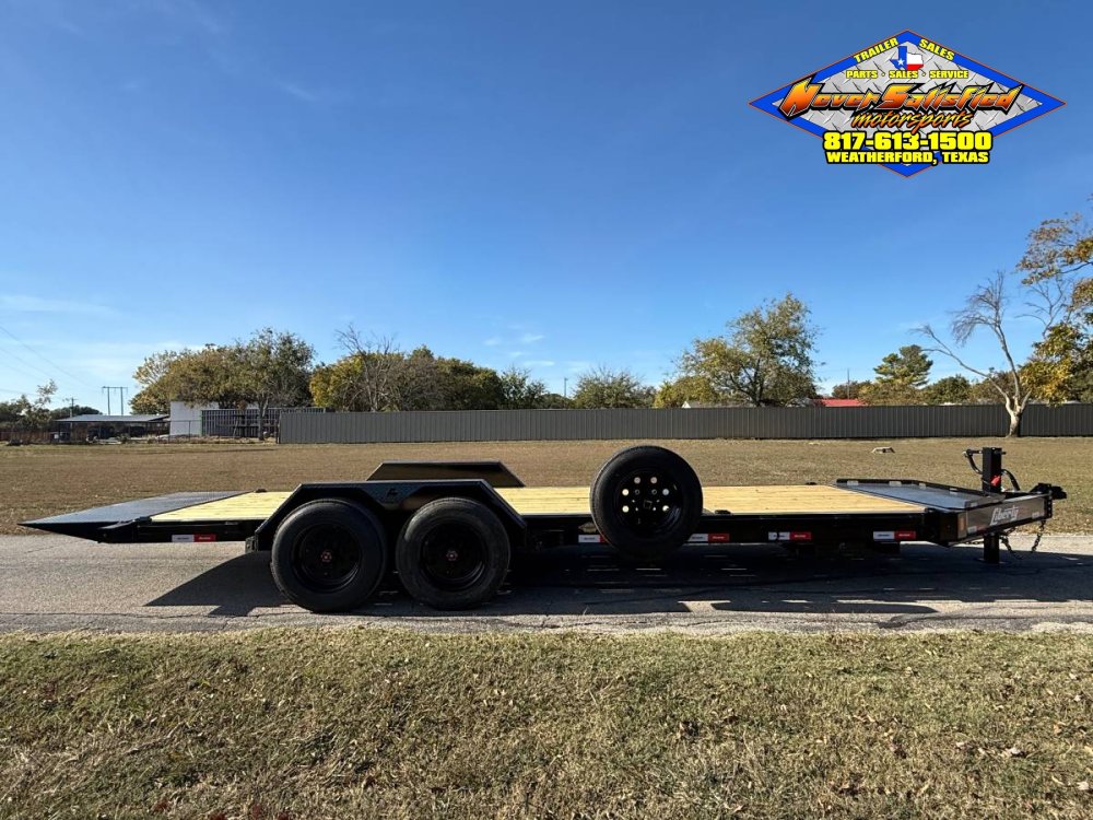 2026 LIBERTY TRAILERS 83" X 22' TILT DECK TRAILER WITH SPARE 17,500 GVWR