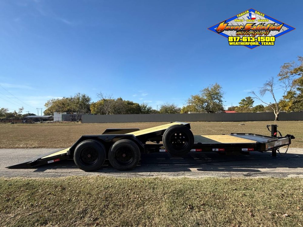 2026 LIBERTY TRAILERS 83" X 22' TILT DECK TRAILER WITH SPARE 17,500 GVWR