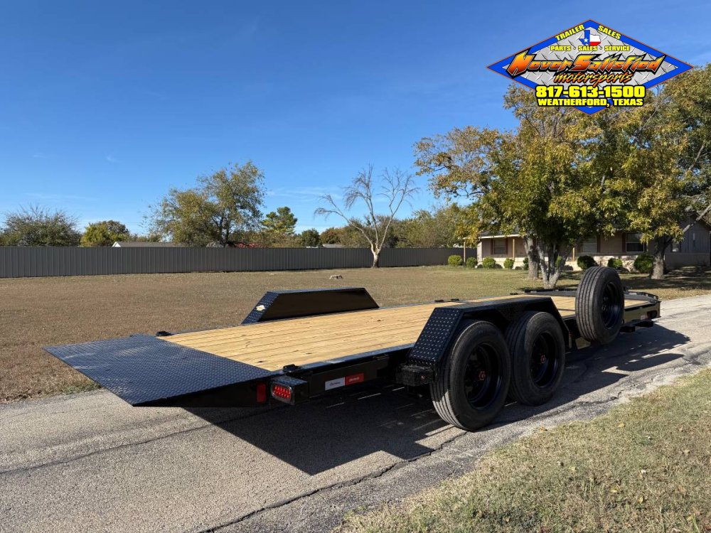2026 LIBERTY TRAILERS 83" X 22' TILT DECK TRAILER WITH SPARE 17,500 GVWR