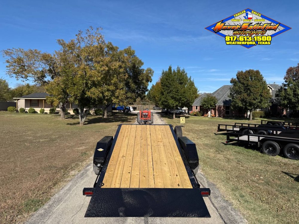 2026 LIBERTY TRAILERS 83" X 22' TILT DECK TRAILER WITH SPARE 17,500 GVWR