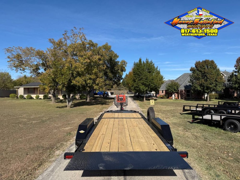 2026 LIBERTY TRAILERS 83" X 22' TILT DECK TRAILER WITH SPARE 17,500 GVWR