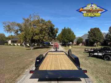 2026 LIBERTY TRAILERS 83" X 22' TILT DECK TRAILER WITH SPARE 17,500 GVWR