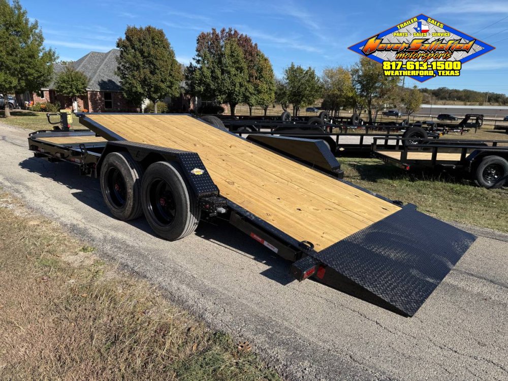 2026 LIBERTY TRAILERS 83" X 22' TILT DECK TRAILER WITH SPARE 17,500 GVWR