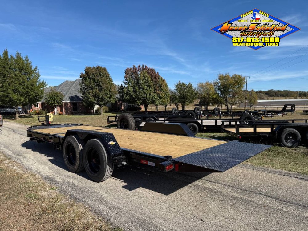 2026 LIBERTY TRAILERS 83" X 22' TILT DECK TRAILER WITH SPARE 17,500 GVWR