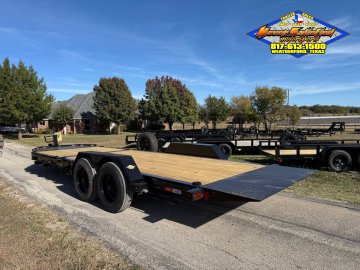 2026 LIBERTY TRAILERS 83" X 22' TILT DECK TRAILER WITH SPARE 17,500 GVWR