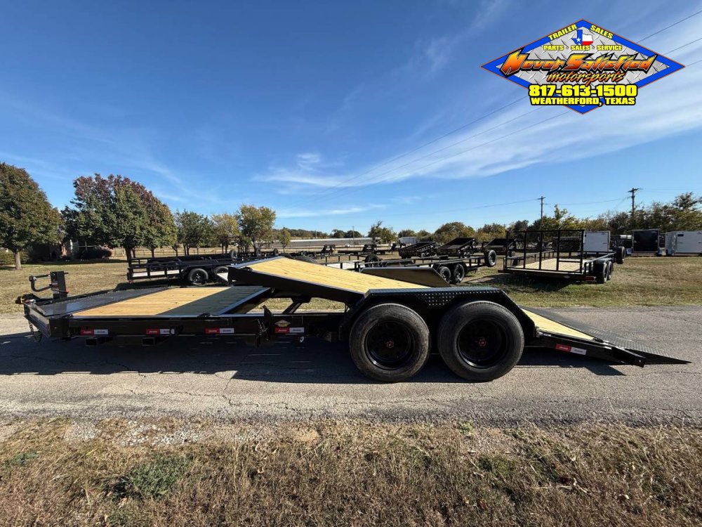 2026 LIBERTY TRAILERS 83" X 22' TILT DECK TRAILER WITH SPARE 17,500 GVWR
