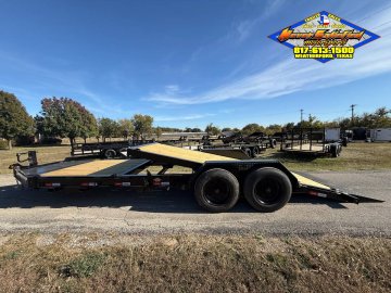 2026 LIBERTY TRAILERS 83" X 22' TILT DECK TRAILER WITH SPARE 17,500 GVWR