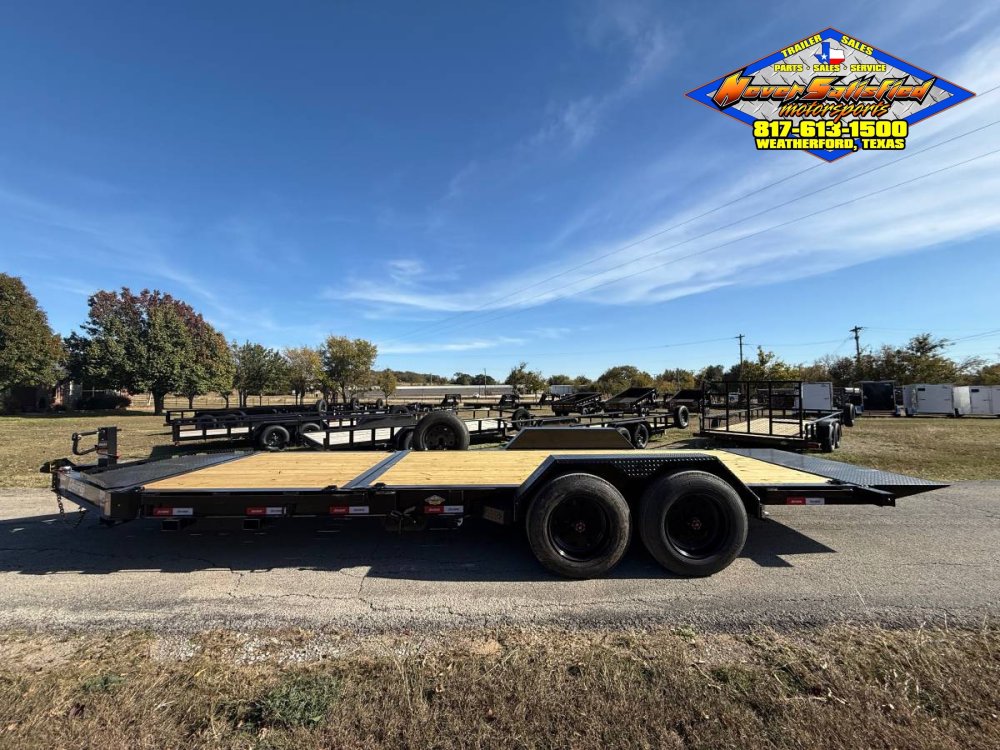 2026 LIBERTY TRAILERS 83" X 22' TILT DECK TRAILER WITH SPARE 17,500 GVWR
