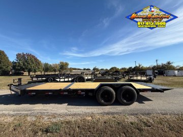 2026 LIBERTY TRAILERS 83" X 22' TILT DECK TRAILER WITH SPARE 17,500 GVWR