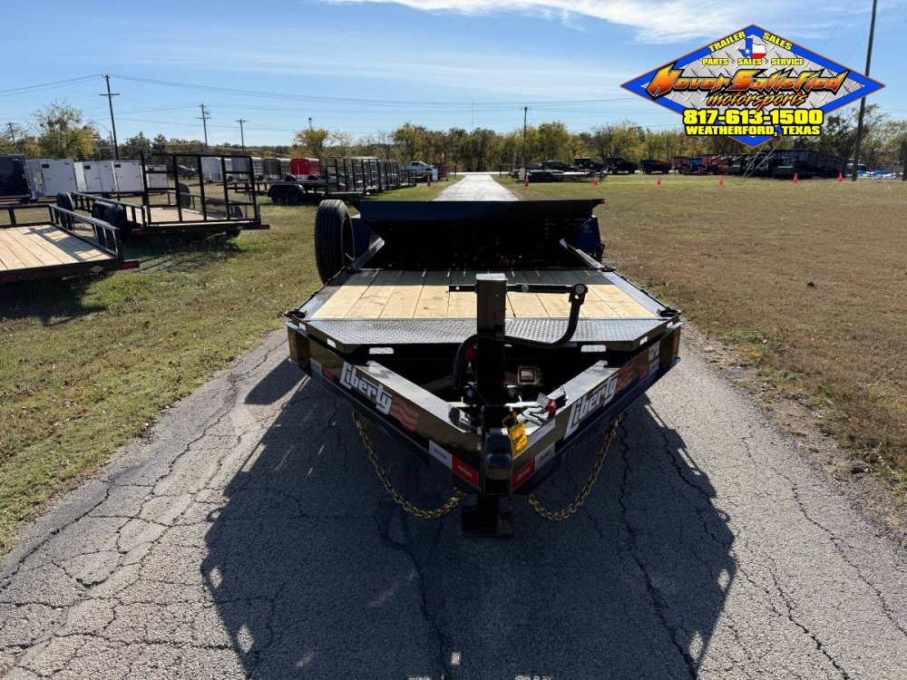 2026 LIBERTY TRAILERS 83" X 22' TILT DECK TRAILER WITH SPARE 17,500 GVWR