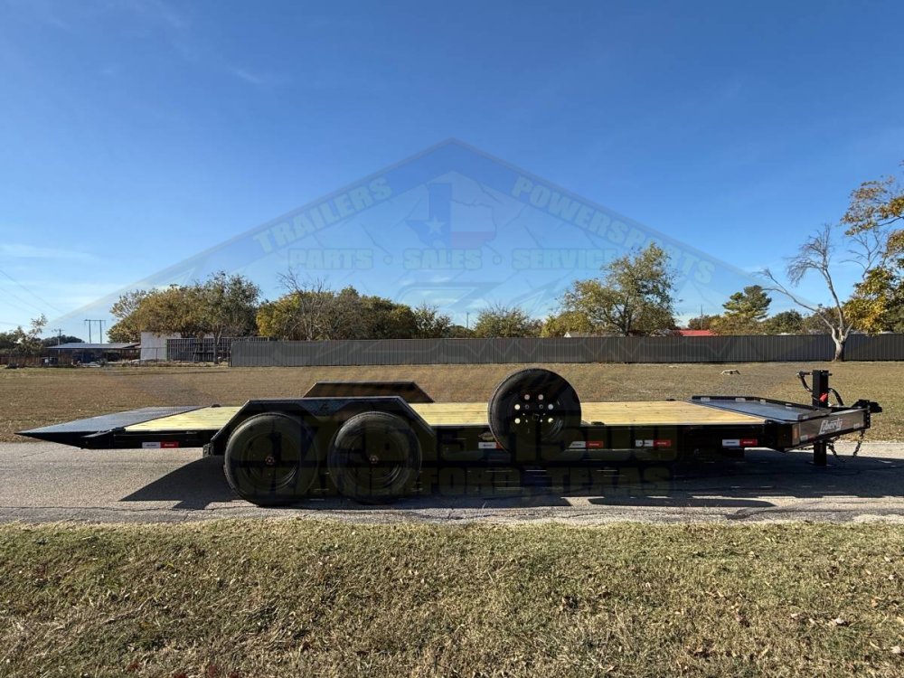 2026 LIBERTY TRAILERS 83" X 22' TILT DECK TRAILER WITH SPARE 17,500 GVWR