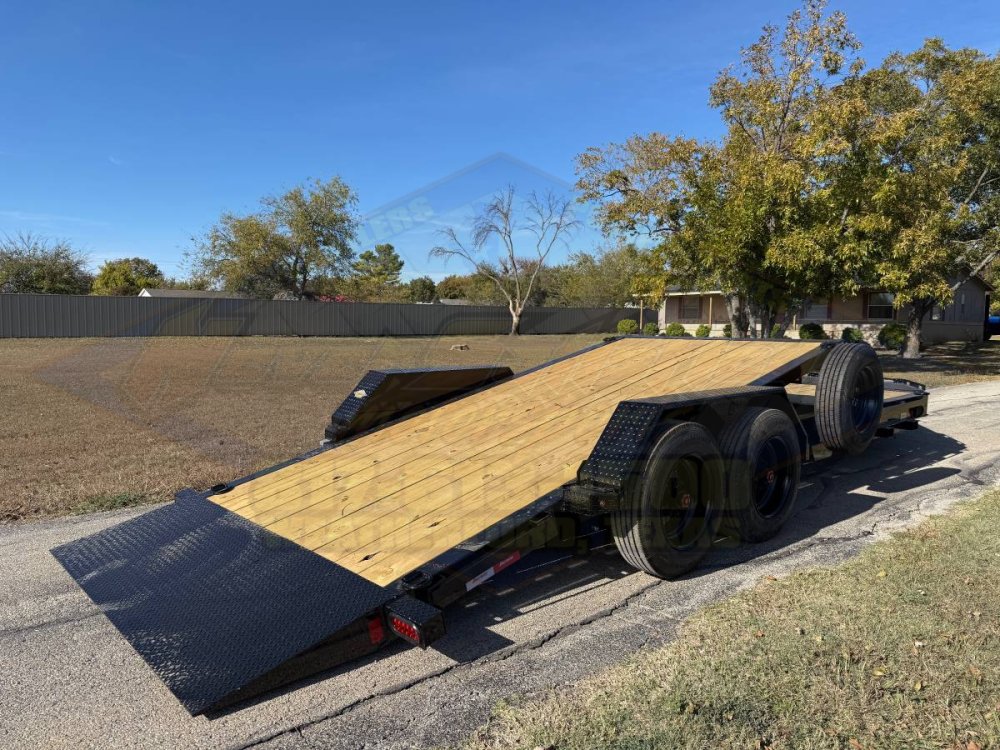 2026 LIBERTY TRAILERS 83" X 22' TILT DECK TRAILER WITH SPARE 17,500 GVWR