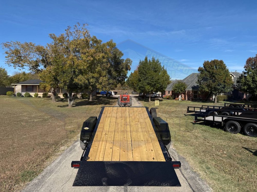 2026 LIBERTY TRAILERS 83" X 22' TILT DECK TRAILER WITH SPARE 17,500 GVWR