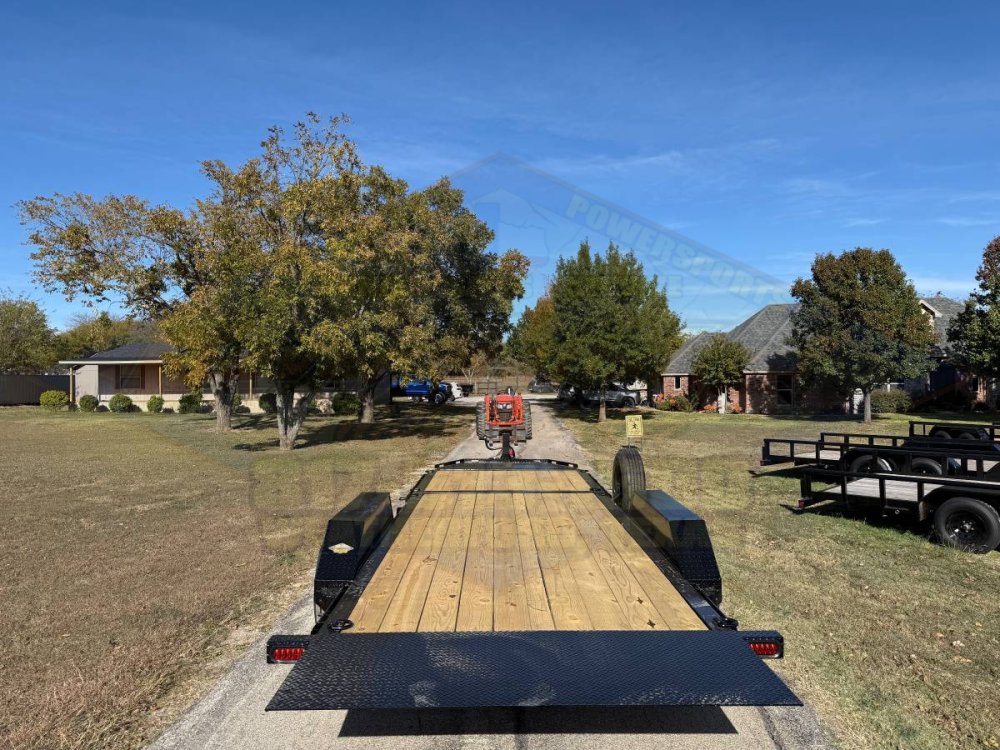 2026 LIBERTY TRAILERS 83" X 22' TILT DECK TRAILER WITH SPARE 17,500 GVWR