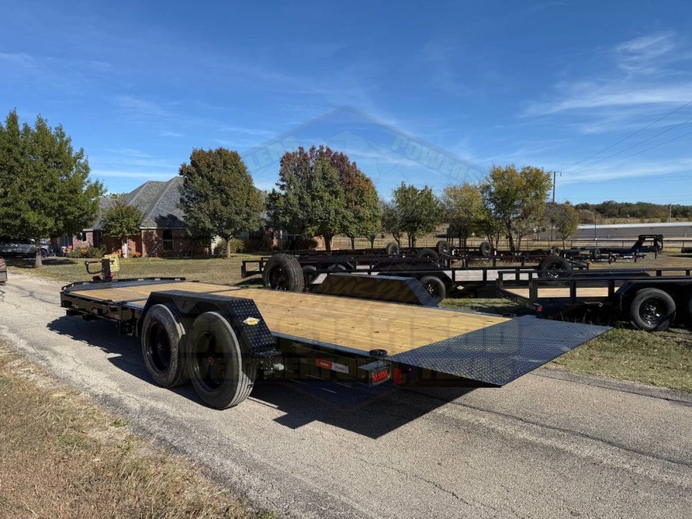 2026 LIBERTY TRAILERS 83" X 22' TILT DECK TRAILER WITH SPARE 17,500 GVWR