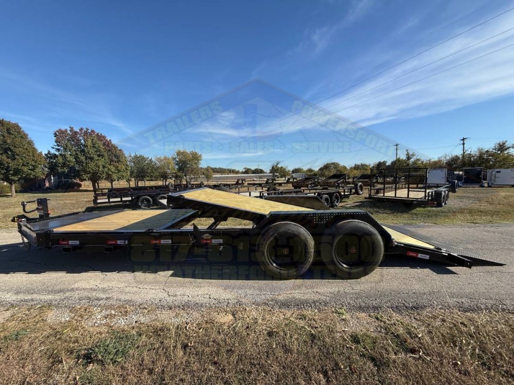 2026 LIBERTY TRAILERS 83" X 22' TILT DECK TRAILER WITH SPARE 17,500 GVWR
