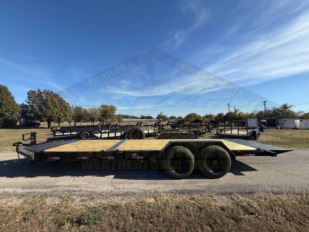 2026 LIBERTY TRAILERS 83" X 22' TILT DECK TRAILER WITH SPARE 17,500 GVWR