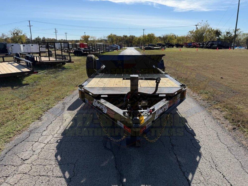 2026 LIBERTY TRAILERS 83" X 22' TILT DECK TRAILER WITH SPARE 17,500 GVWR