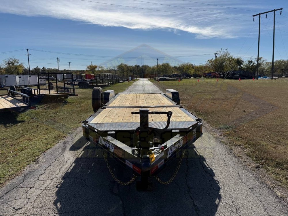 2026 LIBERTY TRAILERS 83" X 22' TILT DECK TRAILER WITH SPARE 17,500 GVWR