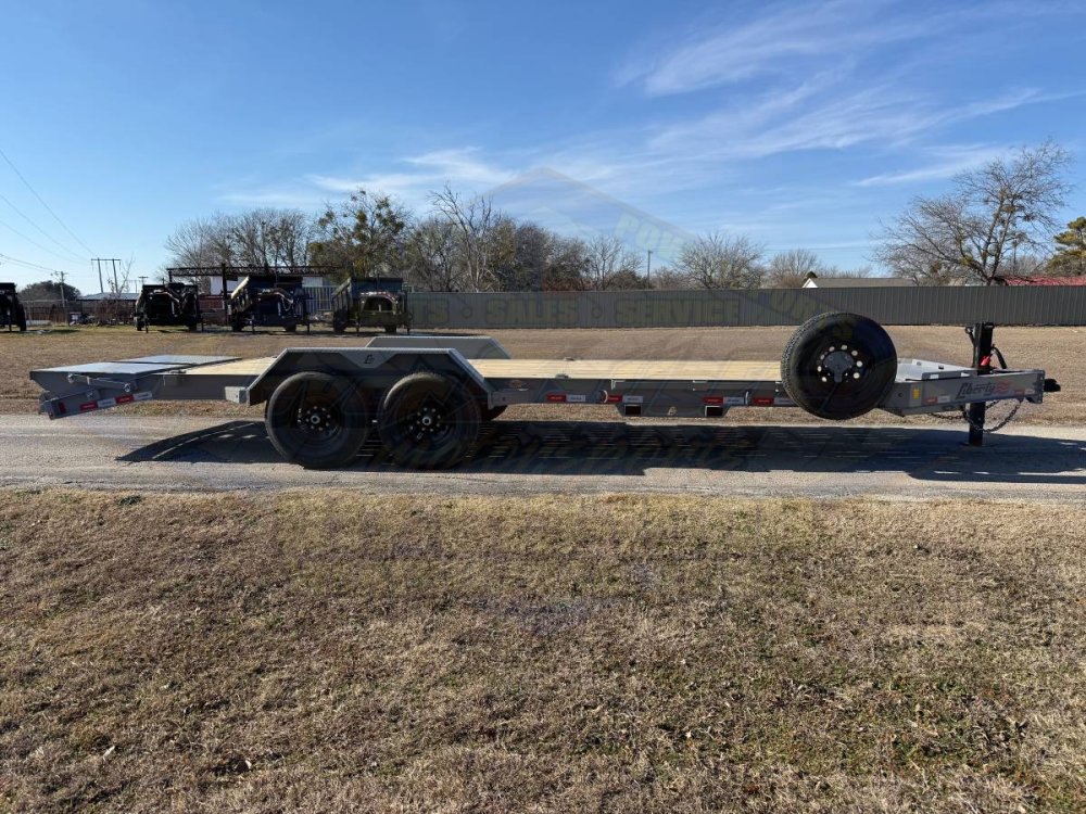 2026 LIBERTY 83 X 20' EQUIPMENT HAULER WITH MONSTER CAR HAULER RAMPS AND SPARE 15,400# GVWR