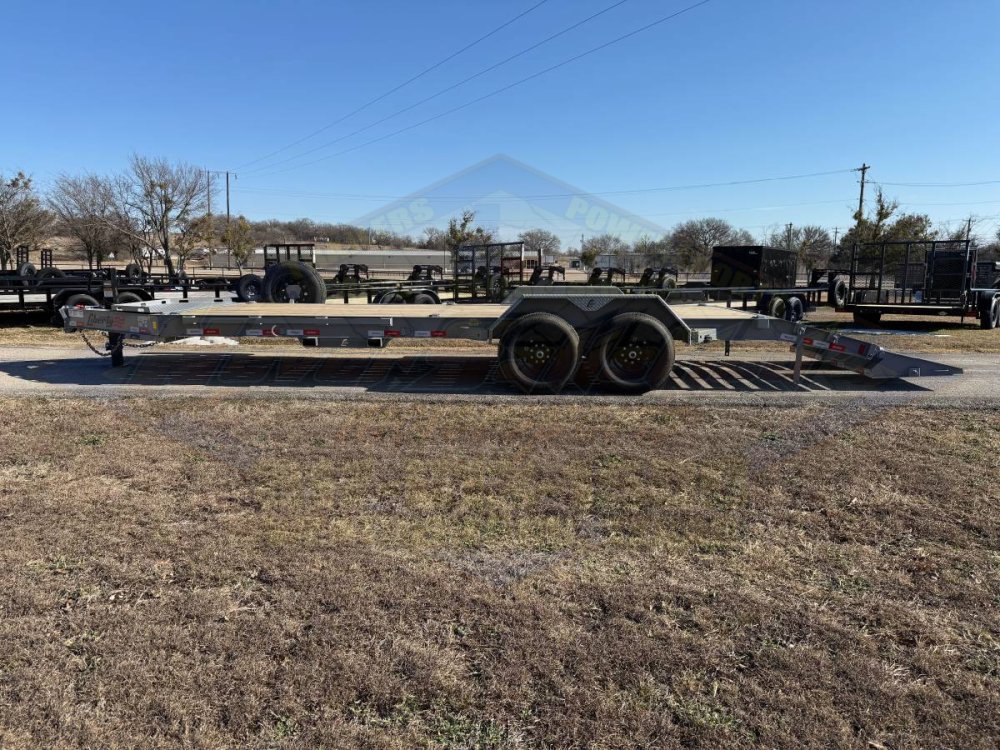 2026 LIBERTY 83 X 20' EQUIPMENT HAULER WITH MONSTER CAR HAULER RAMPS AND SPARE 15,400# GVWR