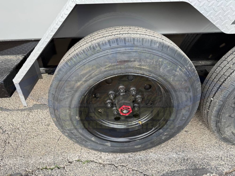 2026 LIBERTY 83" X 14' BUMPER PULL TELESCOPIC DUMP TRAILER WITH TARP, RAMPS, AND SPARE 17,500 GVWR G