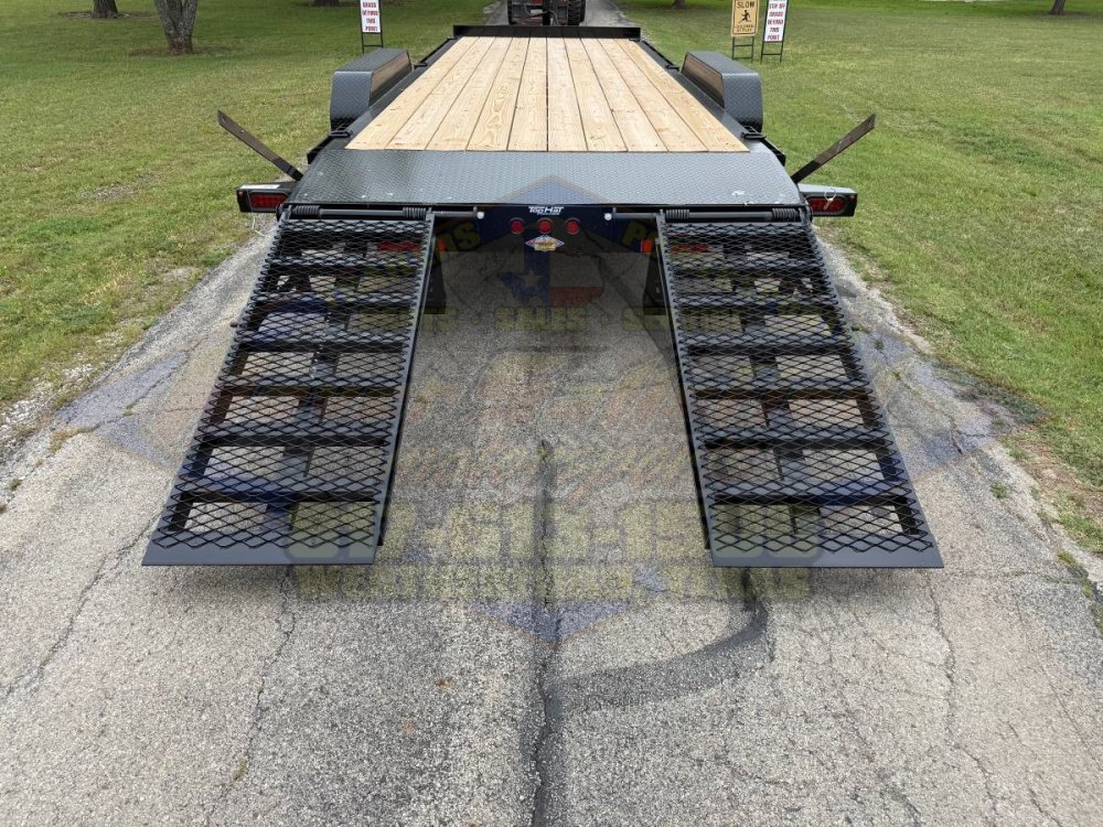 2026 TOP HAT 83" X 22' EQUIPMENT TRAILER W/ WIDE STAND UP RAMPS, SPARE 14,000 GVWR