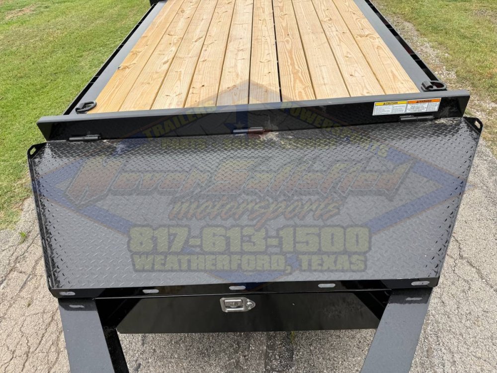 2026 TOP HAT 83" X 22' EQUIPMENT TRAILER W/ WIDE STAND UP RAMPS, SPARE 14,000 GVWR