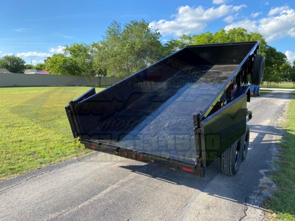 2026 TOP HAT 83" X 14' LOW PROFILE DUMP TRAILER WITH TARP, RAMPS AND SPARE 14,000 GVWR
