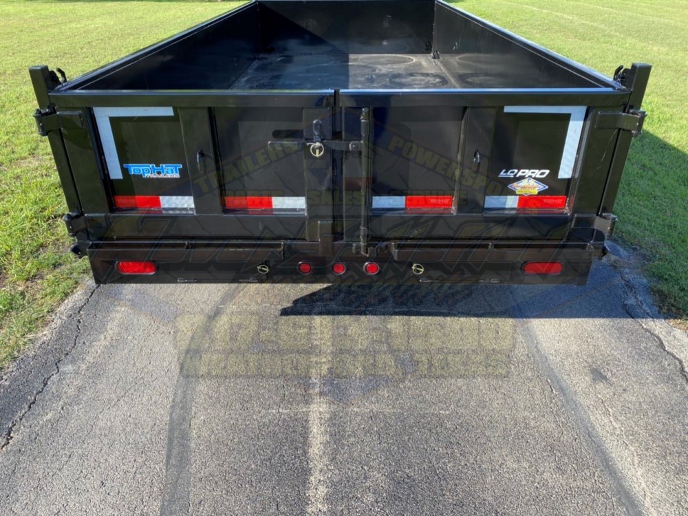 2026 TOP HAT 83" X 14' LOW PROFILE DUMP TRAILER WITH TARP, RAMPS AND SPARE 14,000 GVWR