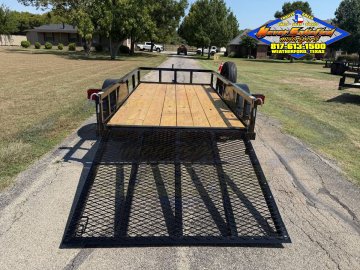 2027 TOP HAT 5' X 10' SINGLE AXLE TRAILER W/ RAMP GATE, SPARE 2,990#GVWR 2180#PLC