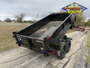 2027 TOP HAT 77" X 10' DUMP TRAILER WITH TARP AND SPARE 7,000 GVWR