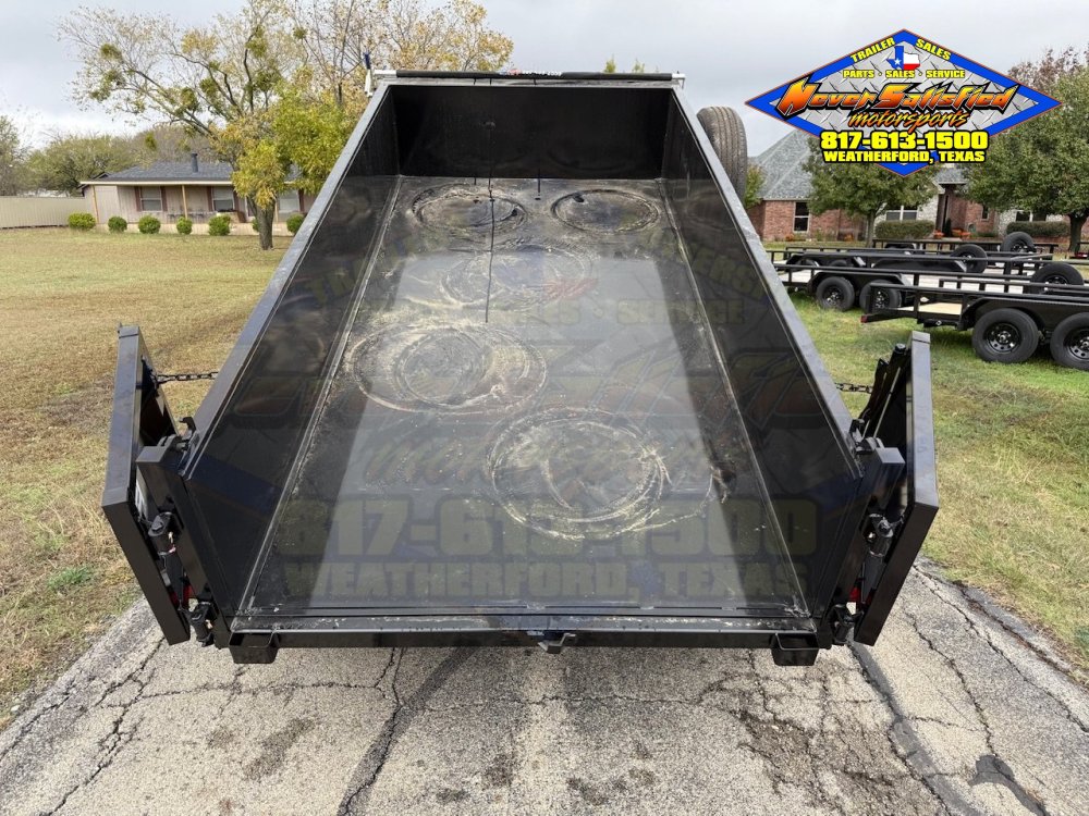 2027 TOP HAT 77" X 10' DUMP TRAILER WITH TARP AND SPARE 7,000 GVWR