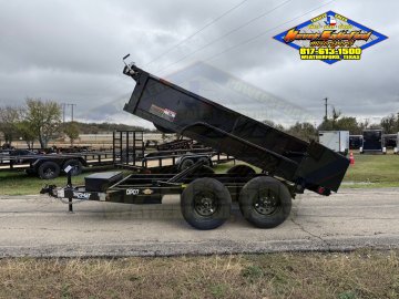 2027 TOP HAT 77" X 10' DUMP TRAILER WITH TARP AND SPARE 7,000 GVWR