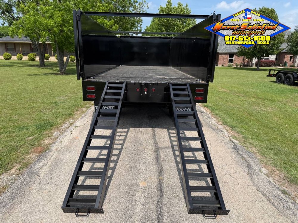 2026 TOP HAT 96" X 20' GOOSENECK DUMP TRAILER WITH TARP, RAMPS AND SPARE 24,000 GVWR