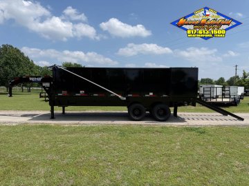 2026 TOP HAT 96" X 20' GOOSENECK DUMP TRAILER WITH TARP, RAMPS AND SPARE 24,000 GVWR