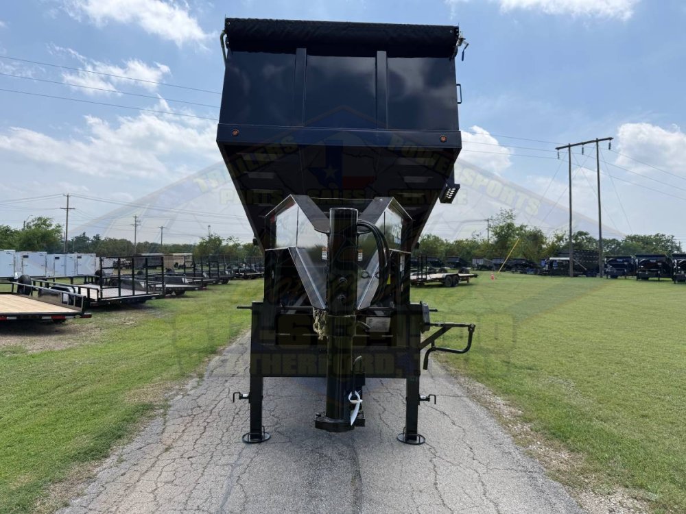 2026 TOP HAT 96" X 20' GOOSENECK DUMP TRAILER WITH TARP, RAMPS AND SPARE 24,000 GVWR