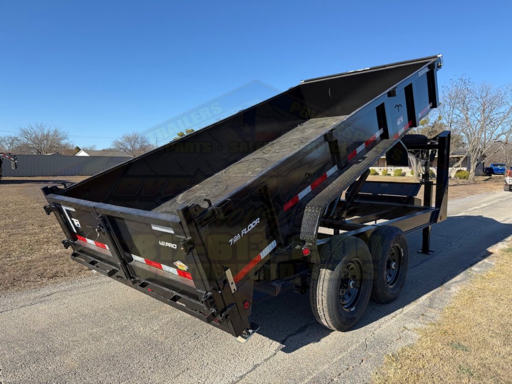 2026 TOP HAT 83" X 14' GOOSENECK DUMP TRAILER WITH TARP, RAMPS AND SPARE 14,000 GVWR