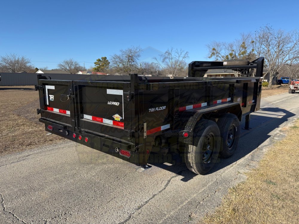2026 TOP HAT 83" X 14' GOOSENECK DUMP TRAILER WITH TARP, RAMPS AND SPARE 14,000 GVWR