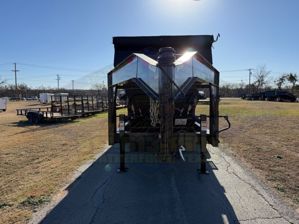 2026 TOP HAT 83" X 14' GOOSENECK DUMP TRAILER WITH TARP, RAMPS AND SPARE 14,000 GVWR