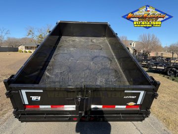 2026 TOP HAT 83" X 16' GOOSENECK DUMP TRAILER WITH TARP, RAMPS AND SPARE 14,000 GVWR