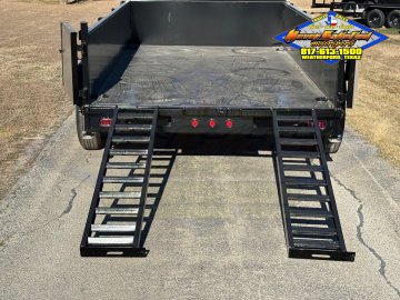 2026 TOP HAT 83" X 16' GOOSENECK DUMP TRAILER WITH TARP, RAMPS AND SPARE 14,000 GVWR