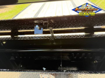 2026 TOP HAT 102" X 27' + 5' GOOSENECK TRAILER WITH JUMBO RAMPS AND SPARE 25,900 GVWR