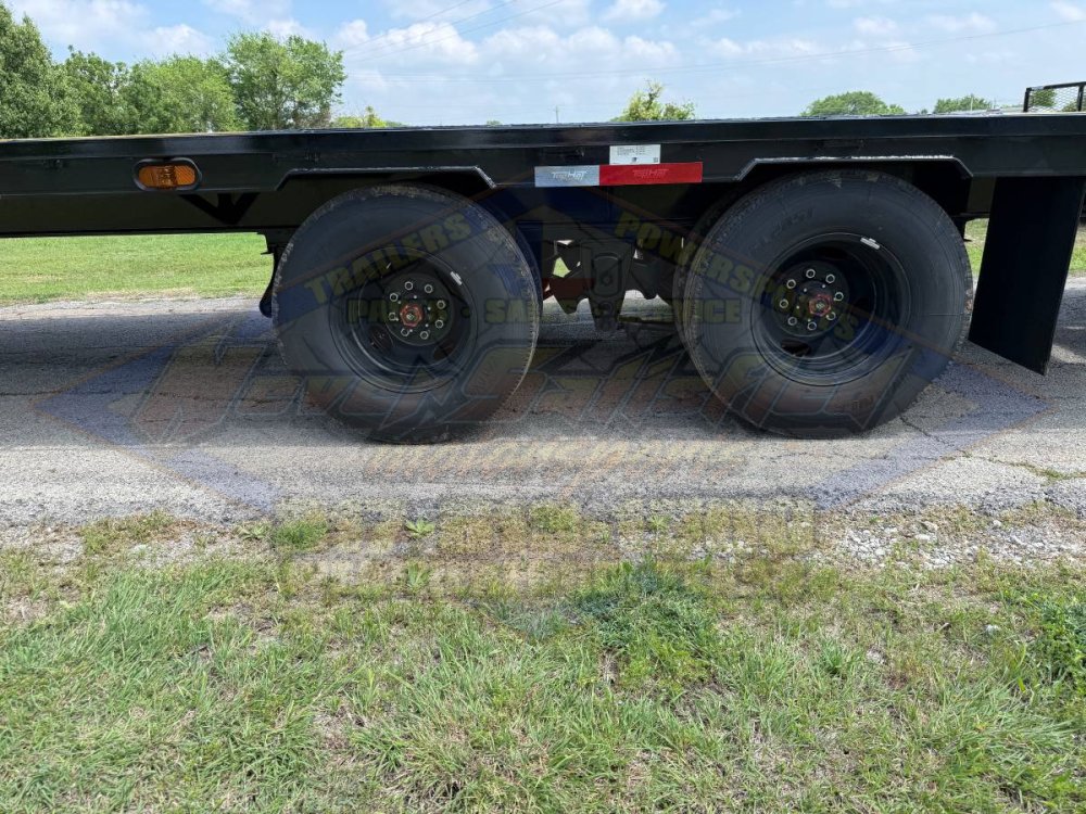 2026 TOP HAT 102" X 27' + 5' GOOSENECK TRAILER WITH JUMBO RAMPS AND SPARE 25,900 GVWR