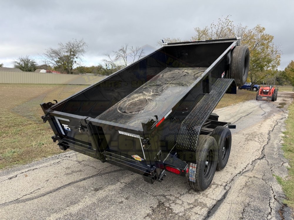 2026 TOP HAT 77" X 10' DUMP TRAILER WITH TARP AND SPARE 7,000 GVWR